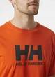 Футболка мужская Helly Hansen Logo T-Shirt XL Помаранчевий 33979-300 - изображение 3