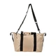 Сумка на плече Rains Weekendbags ONE SIZE Бежевий 1319-VELVETTAUPE - зображення 2