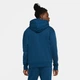 Бомбер мужской Jordan Sport Dna Fleece Pullover Hoody S Синій CK9567-432 - изображение 2