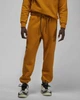 Чоловічі штани Jordan 23 Engineered Men's Fleece Trousers M Темно-жовтий (DQ8088-712) - зображення 1