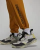 Чоловічі штани Jordan 23 Engineered Men's Fleece Trousers M Темно-жовтий (DQ8088-712) - зображення 4