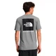 Футболка мужская The North Face Remera M S/S Box Nse S Сірий NF0A812HGVD1 - изображение 2