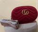 Сумка женская бананка на пояс Luxury CG бархатная бордовая (марсала) - изображение 3