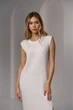 Женское платье 2506 ТМ Triko Bakh 48-52 белый (2506_white_1) - изображение 4