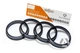 Кільця центрувальні 65,1-57,1 комплект 4 шт. - зображення 1