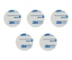 3М VHB двухсторонний скотч для монтажа Strong White Круг 40 мм (5 шт) (A-680811) - изображение 1