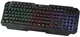 Клавиатура XTRIKE ME KB-306 LED USB UA Black - изображение 1