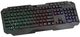 Клавиатура XTRIKE ME KB-306 LED USB UA Black - изображение 3