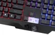 Клавиатура XTRIKE ME KB-306 LED USB UA Black - изображение 6