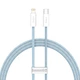 Кабель Baseus Dynamic Series Fast Charging Cable Type-C to Lightning 20W 1m CALD000003 Blue - изображение 1