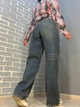 Джинсы женские Its Basic 4118 straight fit прямые от бедра 36 синие - изображение 6