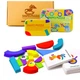 Дерев'яна мозаїка для дітей Монтессорі Shapes Puzzle Головоломка танграм (50 карток та 36 фігурок) - зображення 9