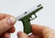 Сувенирный Пистолет Glock 17 Мини Пистолет цвет Зелёный (01097) - изображение 4