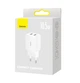 Сетевое зарядное устройство Baseus Wall Charger 2xUSB Compact 10.5W White (CCXJ010202) - изображение 3