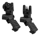 Низкофропильные целик и мушка угловые 45 градусов DLG TACTICAL DLG-184 OFFSET SIGHTS LOW PROFILE Picatinny - изображение 7