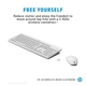 Комплект HP 230 Wireless UA White (3L1F0AA) - изображение 3