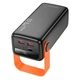 Внешний аккумулятор повербанк power bank Borofone BJ66 40000mAh|2USB/Type-C, Быстрая зарядка 22.5W, LED-дисплей, фонарь| black - изображение 3