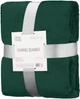 Плед ARDESTO Flannel Изумрудный Двуспальный 200x220 см (ART0224SB) - изображение 1