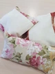 Комплект декоративных подушек молочные Firanka Flowers 31х28см 2шт 41х21см 1шт молочные с бежевым (п_0299) - изображение 3