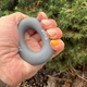 Еспандер кистьовий силіконовий PowerPlay PP-4324 Hand Grip Ring X-Hard 30 кг. Сірий - изображение 3