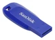 Флешка - накопитель SanDisk Cruzer Blade 32Gb USB 2.0 Electric Blue - изображение 2