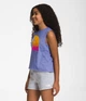 Детская майка The North Face Tie-Back Tank S рост 128 см Фиолетовый NF0A7ZZW - изображение 3