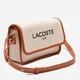 Сумка кросс-боди через плечо женская тканевая маленькая Lacoste NF4507TD-K02 Бежевая (2000003805174) - изображение 3
