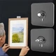 Универсальное клейкое крепление крючок для картины, фоторамки, часов, с прозрачной основой 6x6 см - изображение 12