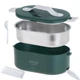 Контейнер ланч-бокс з підігрівом Adler AD 4505 Green - зображення 5