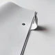 Обкладинка на кільцях А5 | еко-шкіра | кільця 2 см | біла - изображение 2