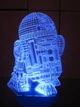 3d-светильник R2D2 Star wars Звездные войны, 3д-ночник, несколько подсветок (на пульте) - изображение 4