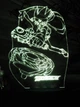 3d-светильник Бейблэйд BeyBlade, 3д-ночник, несколько подсветок (на пульте) - изображение 2