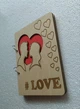 Деревянный блокнот "Любовь LOVE" (на кольцах с ручкой), ежедневник из дерева - изображение 2