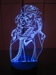 3d-светильник Эльза и Анна Холодное сердце Frozen, 3д-ночник, несколько подсветок (батарейка+220В) - изображение 6
