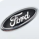 Емблема логотип Ford 144*58 мм (хром+чорний) 2N11-N425A52-AA - зображення 1