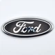 Емблема логотип Ford 144*58 мм (хром+чорний) 2N11-N425A52-AA - зображення 2