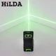 Лазерный уровень HILDA 2 линии с зелёным лучом, самовыравнивающийся, со штативом - изображение 8