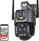 Зовнішня 16 MP IP WiFi камера QEARIM P11-Q2-4M 20X Zoom IPC 360 - изображение 2