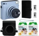 Набор с фотокамерой мгновенной печати Fujifilm INSTAX Square SQ1 EX D Blue / картриджи (40 фото) / альбом черный (80 фото) / чехол черный / ремешок / фотоаппарат INSTAX Square SQ1 - изображение 1