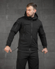 Тактический зимний костюм 3в1 Police SoftShell штаны+куртка+кофта L черный (89848) - изображение 9