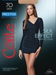 Колготи 70 Den жіночі теплі Conte Prestige 2 р Коричневі (4810226004647) - зображення 1