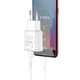 Сетевое зарядное устройство HOCO C88A Star round dual port charger set (Type-C), White - изображение 3
