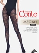 Колготи 60 Den жіночі Conte Elegant CE Fantasy Megan 19С-242СП 2 р Чорні (4810226531679) - зображення 1