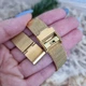 Женские наручные часы круглые водостойкие Skmei 1595 золото (Gold) - изображение 3