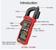 Токовые клещи мультиметр GVDA GD166B, (TrueRMS, NCV, 600V, AC/DC вольтметр, амперметр) - изображение 8
