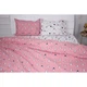 Постільна білизна MirSon Бязь Ranforce Elite 17-0528 Bunnies pink Односпальний (2200004665351) - изображение 1