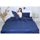 Постільна білизна MirSon Сатин Premium-страйп Blue Sea 160х220 (2200001478923) - изображение 5