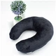 Подушка MirSon для подорожей №8752 Velvet Line 28-0007 Black 50% Memory (2200006348375) - зображення 4