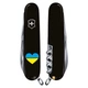 Ніж Victorinox Spartan Ukraine Black "Серце Жовто-Блакитне" (1.3603.3_T1090u) - зображення 2