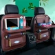 Автомобильный органайзер UFT Car organizer 1 для спинки сиденья со складным подносом Коричневый (UFTcarorganizer1brown) - изображение 2